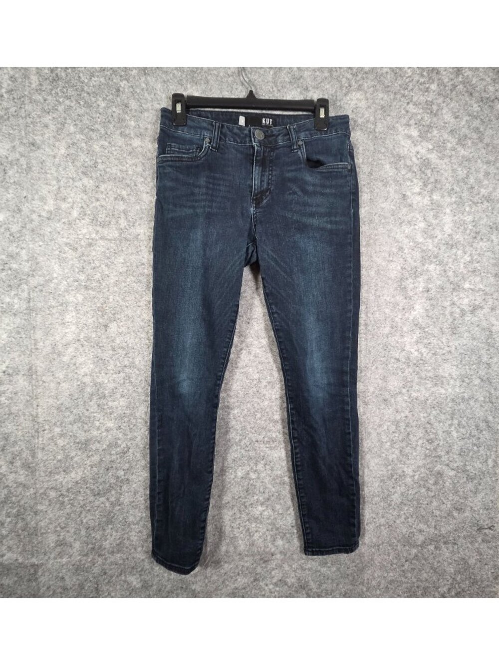 Kut from the Kloth Donna Ankle Skinny Jeans Blue Size 4